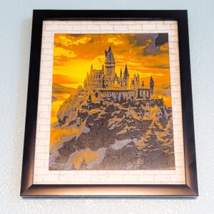 3D Castle Wall Art – A Majestic and Magical Masterpiece