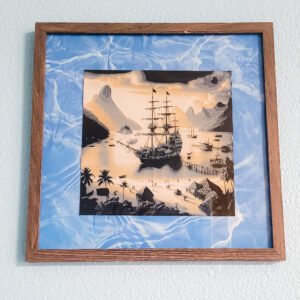 "Legends of the Sea" – 3D Pirate Ship Wall Art ⛵🏴‍☠️