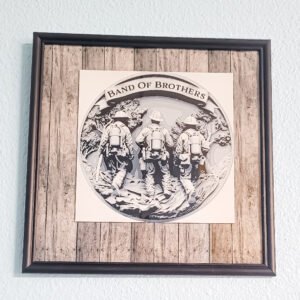 "Band of Brothers" 3D Wall Art – A Tribute to Strength & Unity