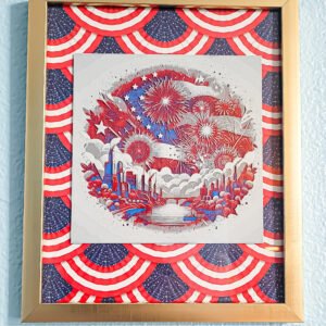 Patriotic 3D-Printed Wall Art – Celebrate America in Style