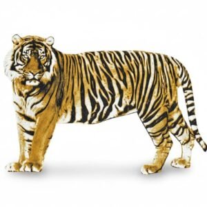The Majestic Bengal: 3D Filament Painting