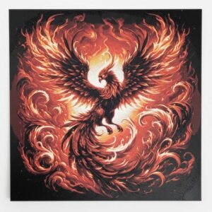 Phoenix Rising: 3D Filament Art