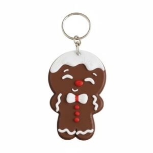 Sweet Treat Keyring: Gingerbread Keychain