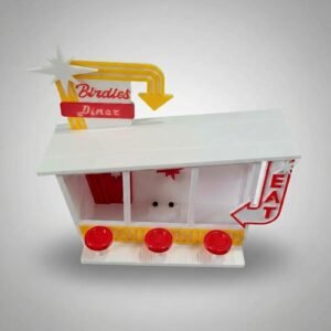 The "Birdies Diner" Retro Feeder